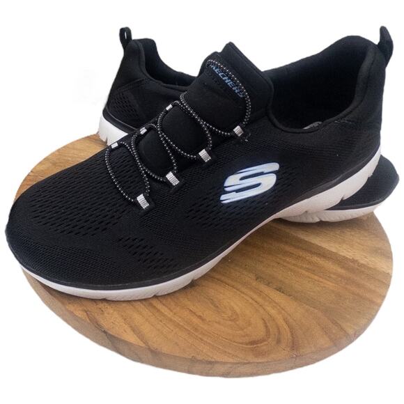 Skechers Summits Machine Washable Women's Sneakers Black 8.5 - Picture 1 of 7